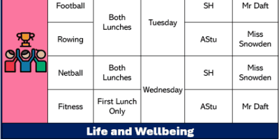 Autumn Term Enrichment
